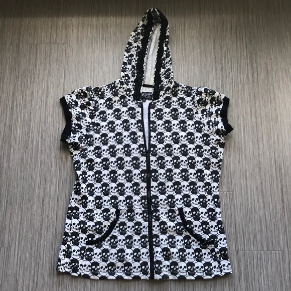 Tripp nyc Tops - Skull Hoodie